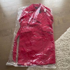 Gorgeous hot pink BNWT express wrap coat size M